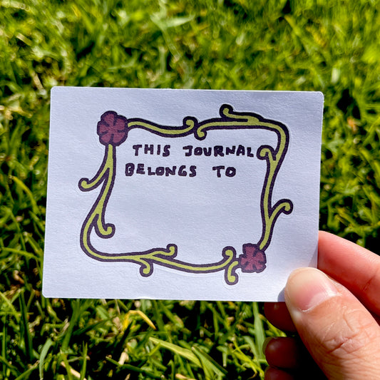 Someone’s Journal Sticker